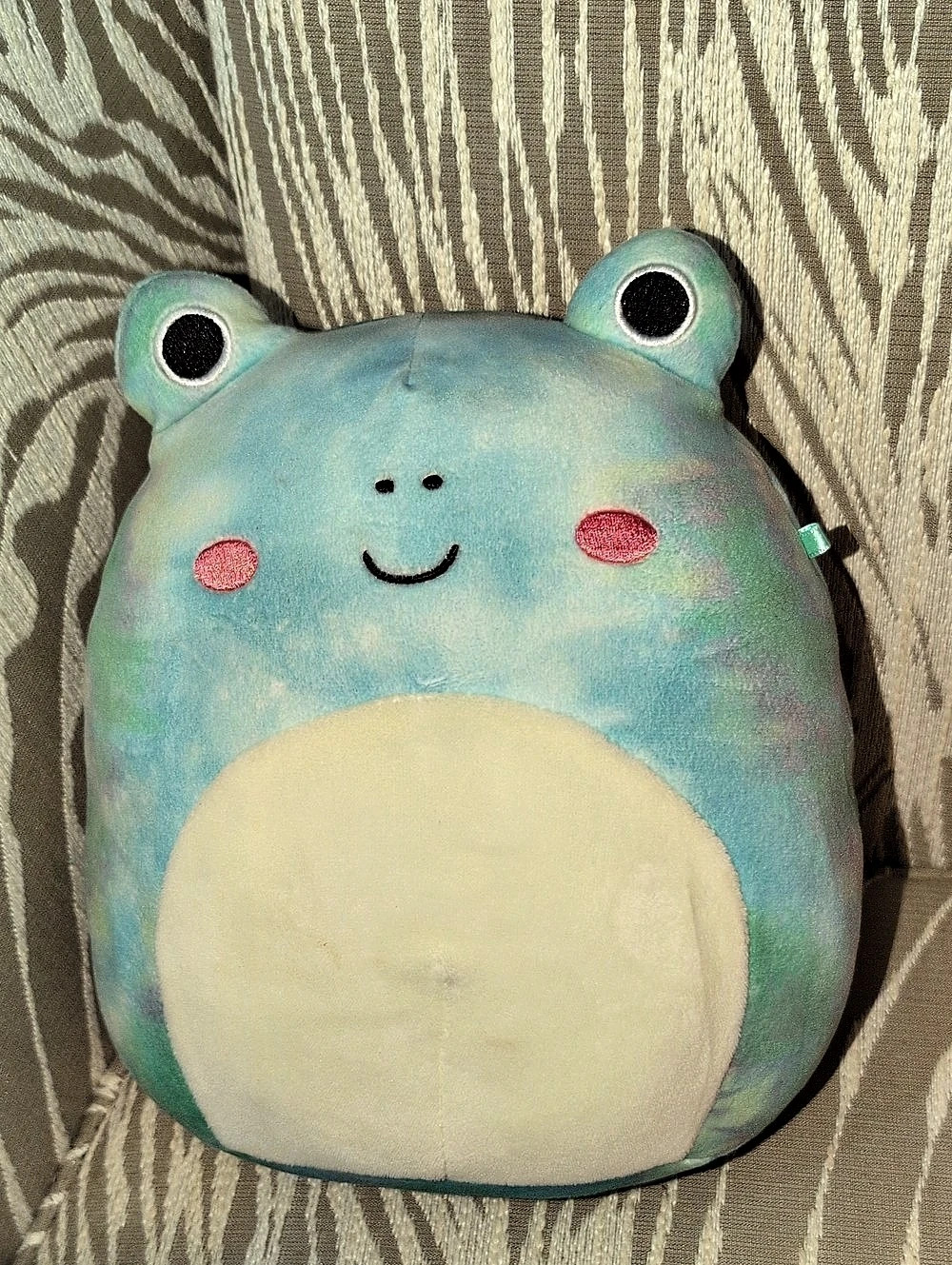 Squishmallows Ferdie the Frog Squishmallow Plush Blue & Green